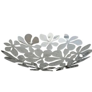 Vintage Ikea Stainless Steel Fruit Bowl Desiner Monika Mulder